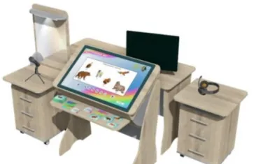 Занятия с логопедом с использованием нового оборудования